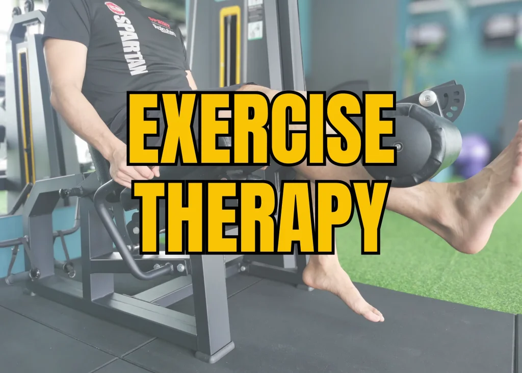 Knee exercise therapy ONI Physio Fitness Mont Kiara