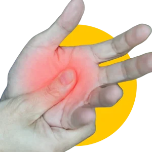 Radiating numbness and pain (1) Radiating numbness and pain
